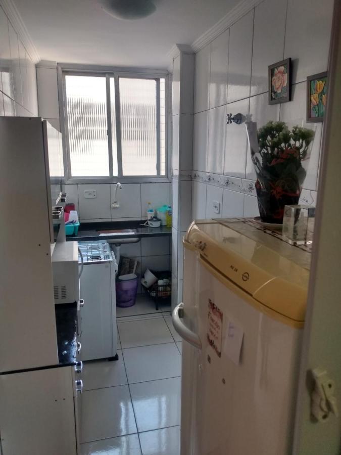 Kitnet pé na areia- Guilhermina Praia Grande  Esterno foto