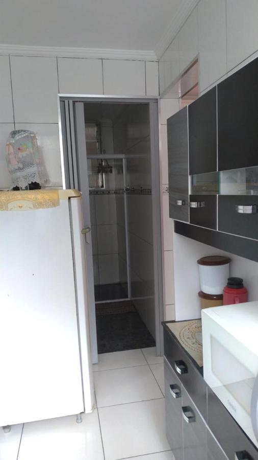 Kitnet pé na areia- Guilhermina Praia Grande  Esterno foto